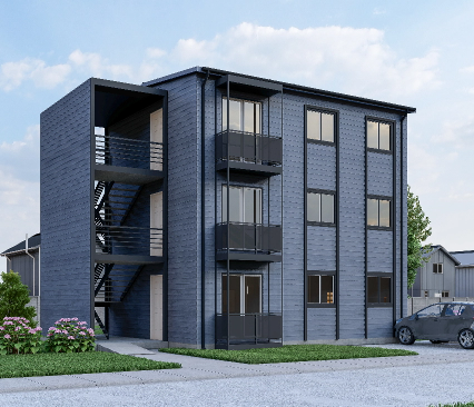 Imagen render de Modelo MINI CONDOMINIO