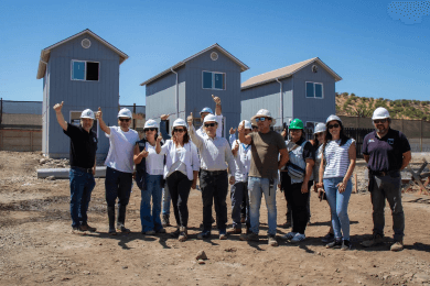 Noticia Plan de Emergencia Habitacional: Avanza construcción de viviendas industrializadas en Quinta de Tilcoco.